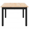 Stolik kawowy Naturalny 60 x 50 x 36 cm Lite drewno sosnowe