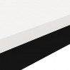Stolik kawowy Biały 60 x 50 x 36 cm Lite drewno sosnowe