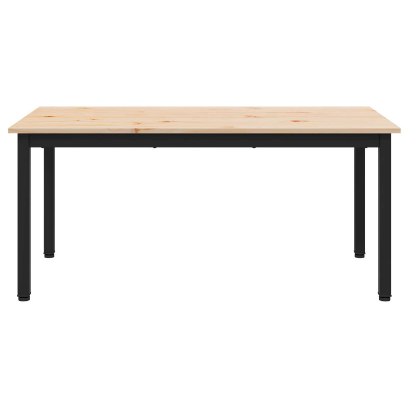 Stolik kawowy Naturalny 100 x 50 x 45 cm Lite drewno sosnowe