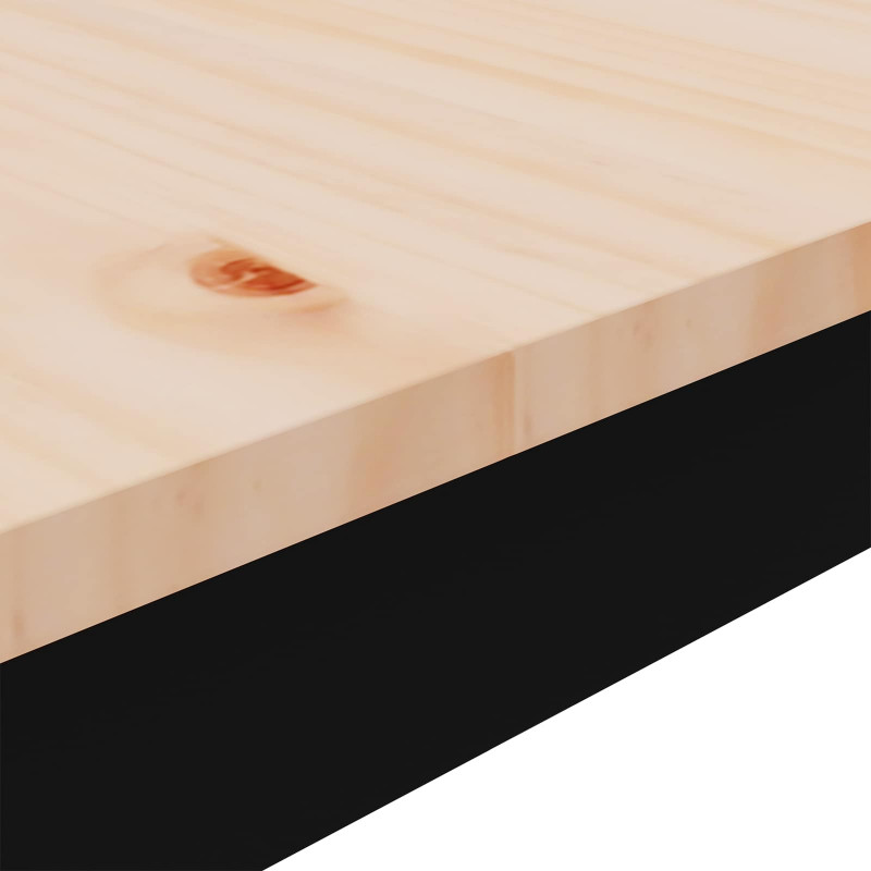 Stolik kawowy Naturalny 100 x 50 x 45 cm Lite drewno sosnowe