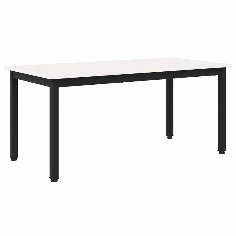 Stolik kawowy Biały 100 x 50 x 45 cm Lite drewno sosnowe