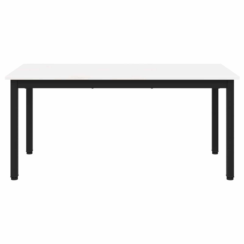 Stolik kawowy Biały 100 x 50 x 45 cm Lite drewno sosnowe