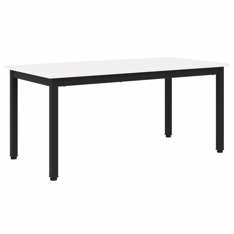 Stolik kawowy Biały 100 x 50 x 45 cm Lite drewno sosnowe