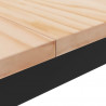 Stolik kawowy Naturalny 80 x 80 x 45 cm Lite drewno sosnowe