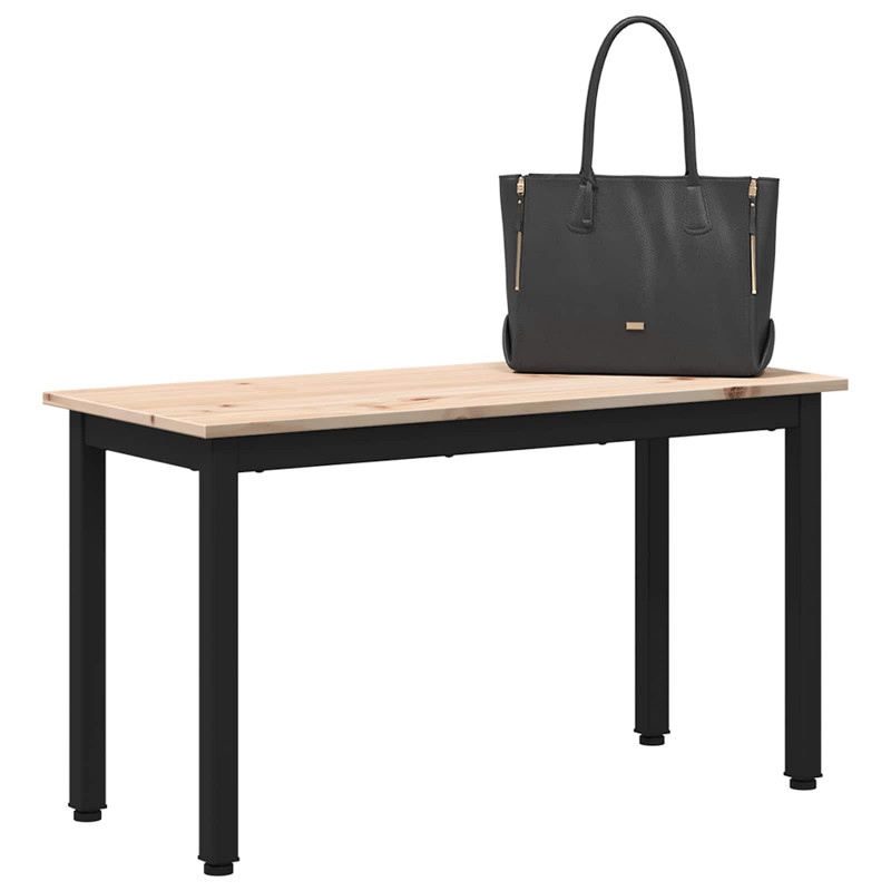 ławka Naturalny 80 x 35 x 45 cm Lite drewno sosnowe