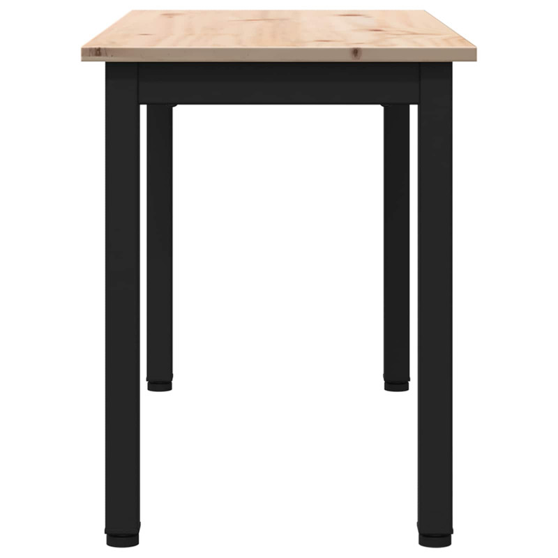 ławka Naturalny 80 x 35 x 45 cm Lite drewno sosnowe