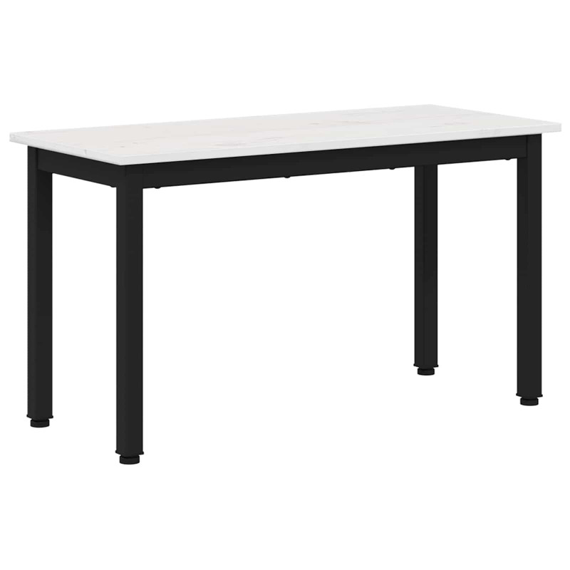ławka Biały 80 x 35 x 45 cm Lite drewno sosnowe