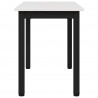 ławka Biały 80 x 35 x 45 cm Lite drewno sosnowe