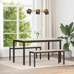 ławka Naturalny 110 x 35 x 45 cm Lite drewno sosnowe