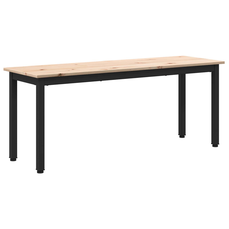 ławka Naturalny 110 x 35 x 45 cm Lite drewno sosnowe