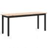 ławka Naturalny 110 x 35 x 45 cm Lite drewno sosnowe