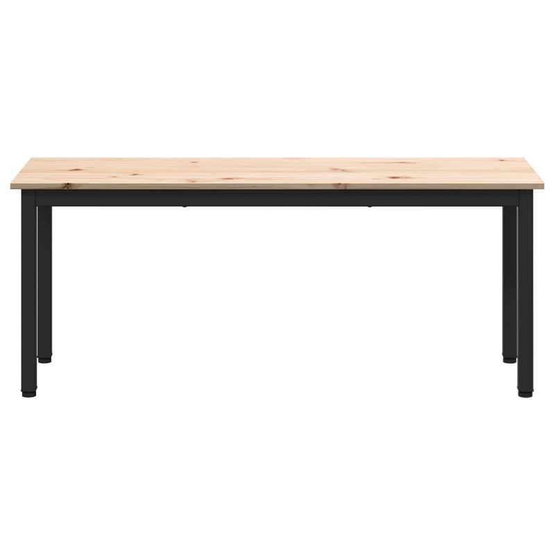 ławka Naturalny 110 x 35 x 45 cm Lite drewno sosnowe