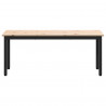 ławka Naturalny 110 x 35 x 45 cm Lite drewno sosnowe