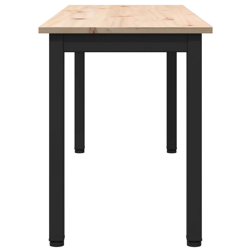 ławka Naturalny 110 x 35 x 45 cm Lite drewno sosnowe