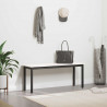 ławka Biały 110 x 35 x 45 cm Lite drewno sosnowe