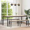 ławka Naturalny 160 x 35 x 45 cm Lite drewno sosnowe