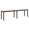 ławka Naturalny 160 x 35 x 45 cm Lite drewno sosnowe
