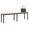 ławka Naturalny 160 x 35 x 45 cm Lite drewno sosnowe