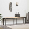 ławka Naturalny 160 x 35 x 45 cm Lite drewno sosnowe