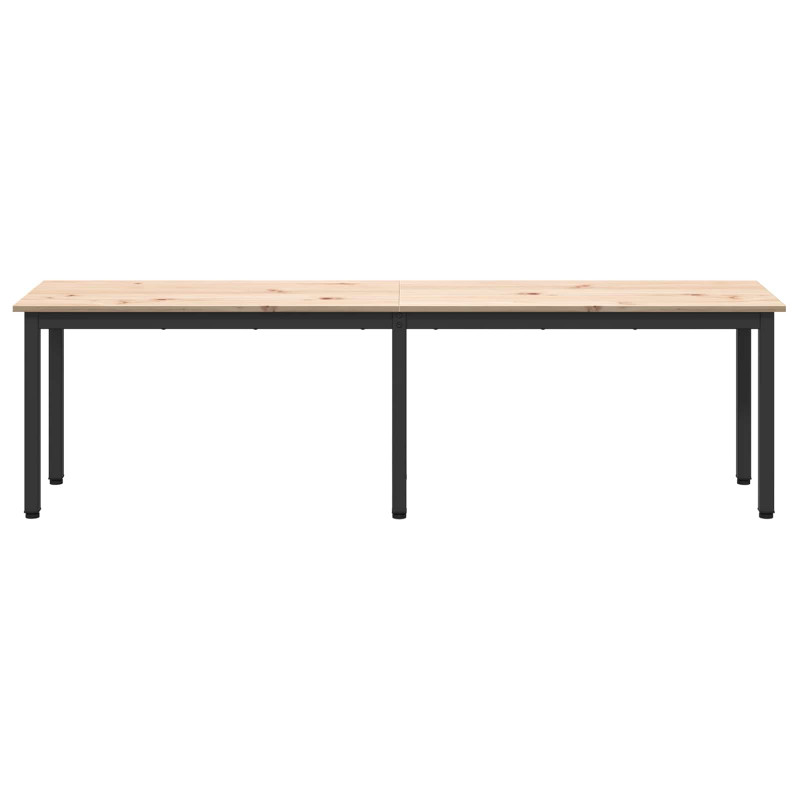 ławka Naturalny 160 x 35 x 45 cm Lite drewno sosnowe