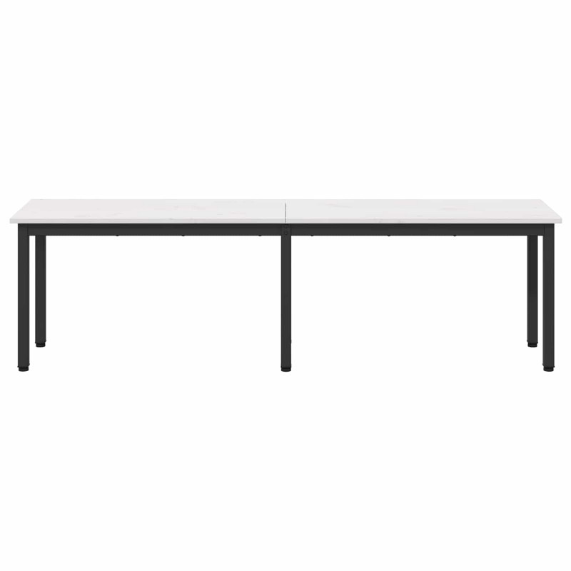 ławka Biały 160 x 35 x 45 cm Lite drewno sosnowe