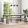 ławka Naturalny 200 x 35 x 45 cm Lite drewno sosnowe