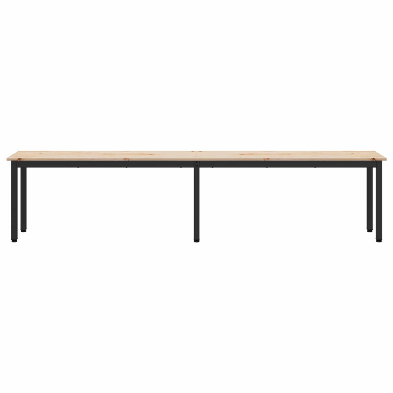 ławka Naturalny 200 x 35 x 45 cm Lite drewno sosnowe