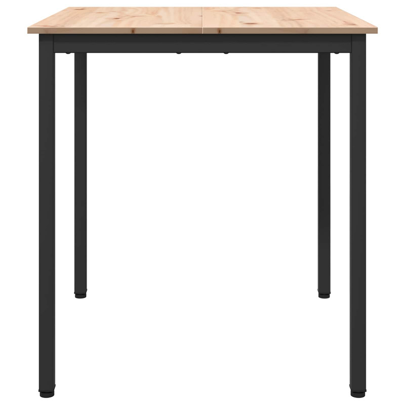 Stół jadalny Naturalny 70 x 70 x 75 cm Lite drewno sosnowe