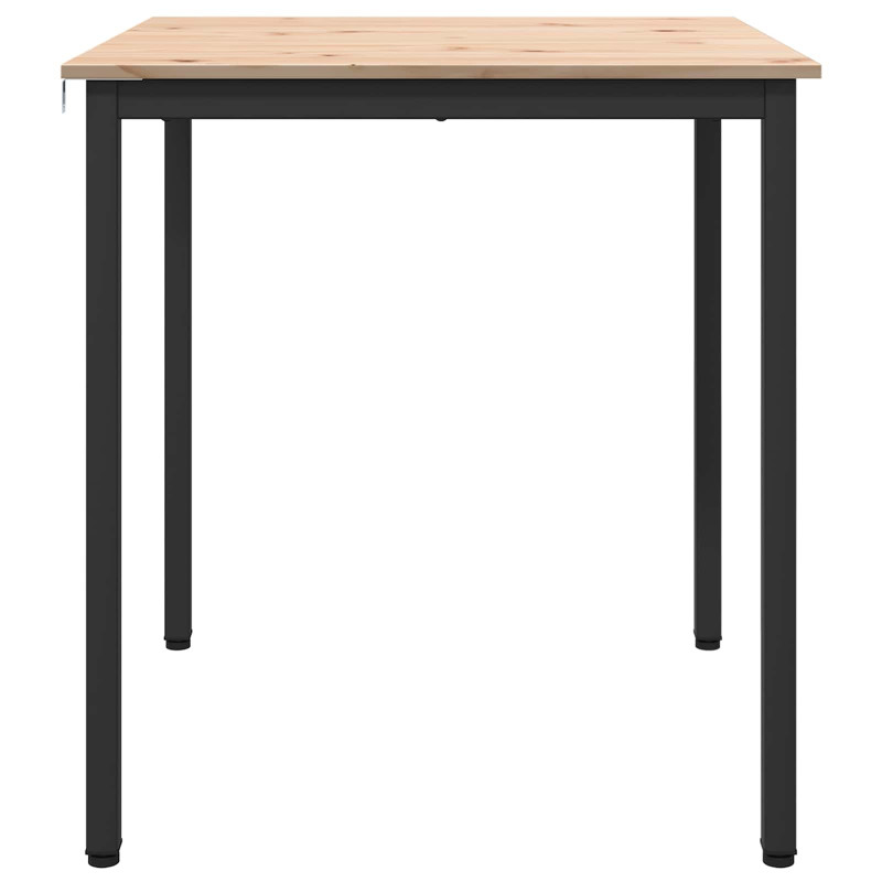 Stół jadalny Naturalny 70 x 70 x 75 cm Lite drewno sosnowe