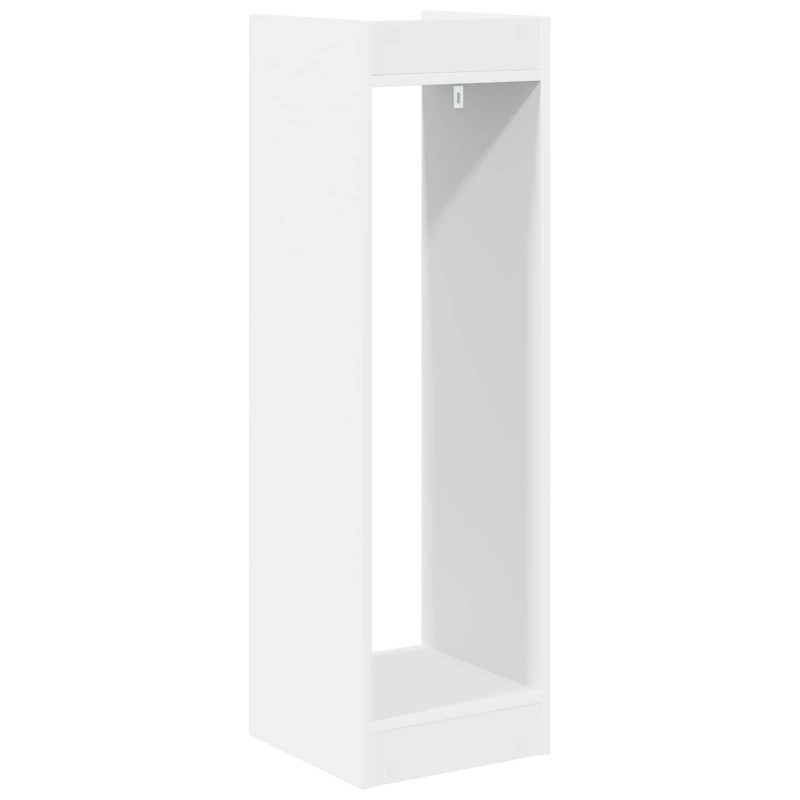 Stojak na rośliny Biały 30 x 30 x 100 cm Drewno inżynieryjne