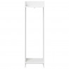 Stojak na rośliny z półką 2 pcs Biały 30 x 30 x 100 cm