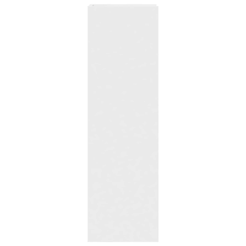Stojak na rośliny z półką 2 pcs Biały 30 x 30 x 100 cm
