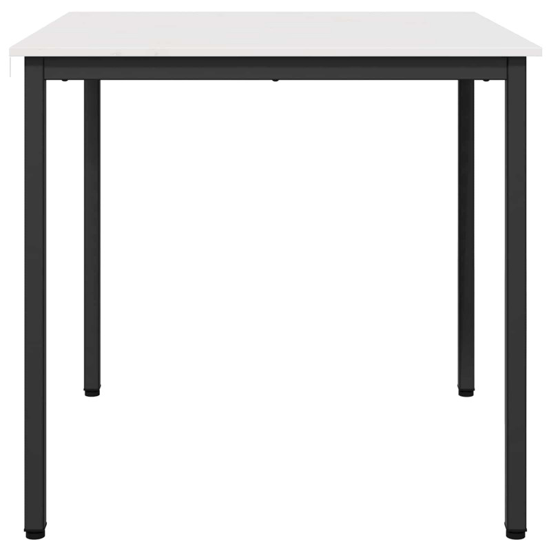 Stół jadalny Biały 80 x 80 x 75 cm Lite drewno sosnowe