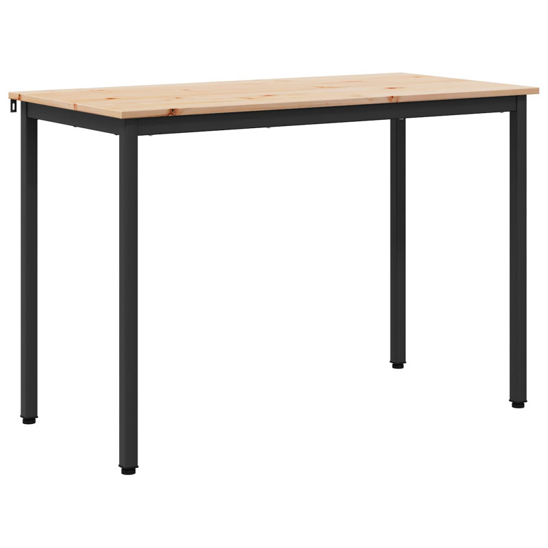 Stół jadalny Naturalny 110 x 55 x 75 cm Lite drewno sosnowe