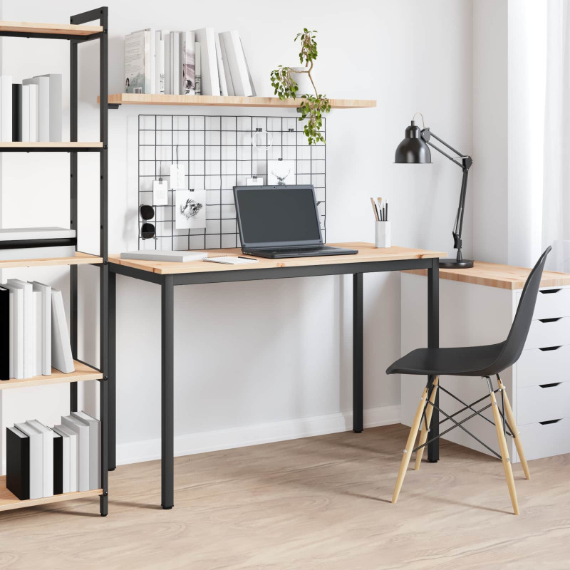 Stół jadalny Naturalny 110 x 55 x 75 cm Lite drewno sosnowe