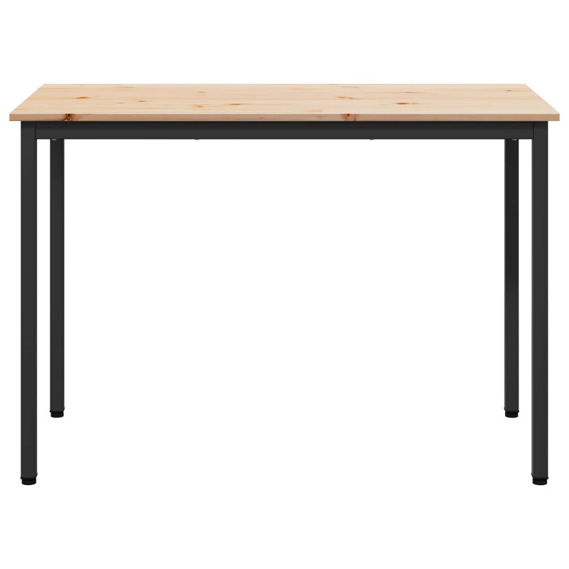 Stół jadalny Naturalny 110 x 55 x 75 cm Lite drewno sosnowe