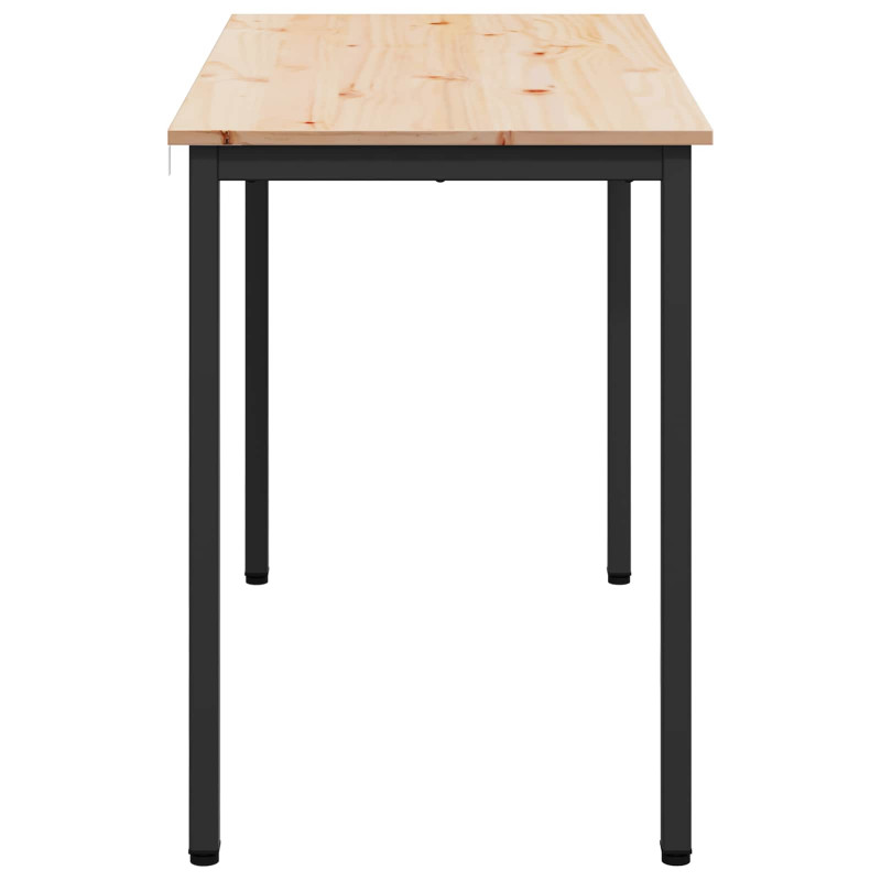 Stół jadalny Naturalny 110 x 55 x 75 cm Lite drewno sosnowe