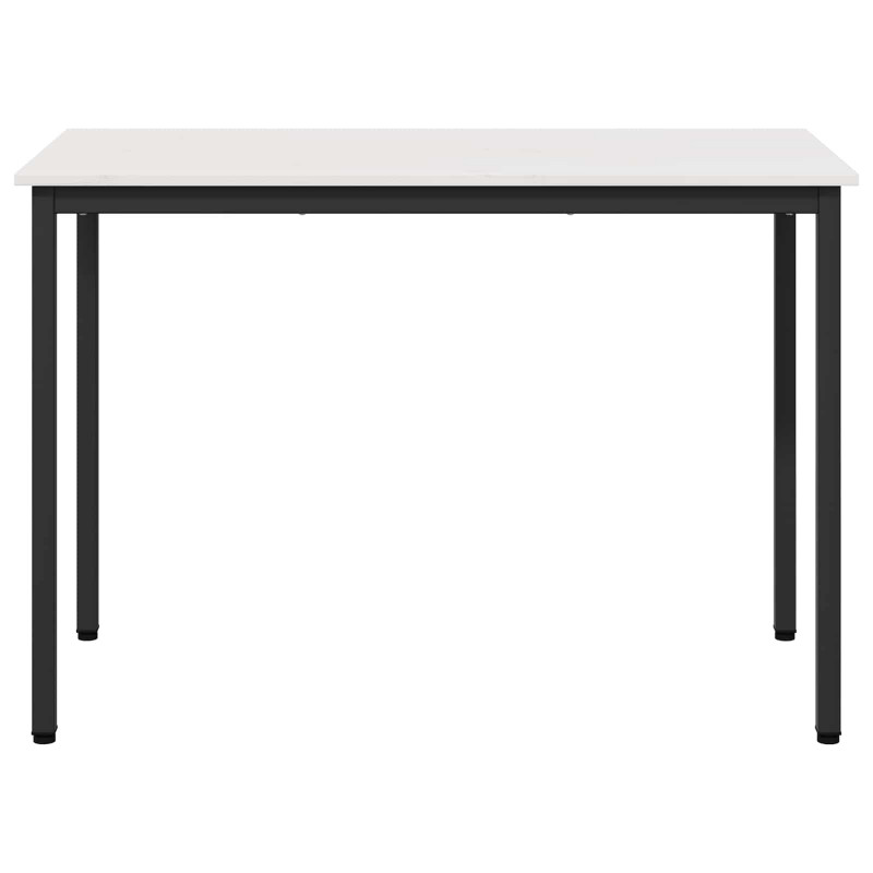 Stół jadalny Biały 110 x 55 x 75 cm Lite drewno sosnowe