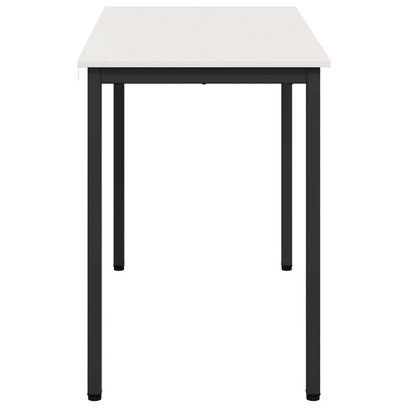 Stół jadalny Biały 110 x 55 x 75 cm Lite drewno sosnowe