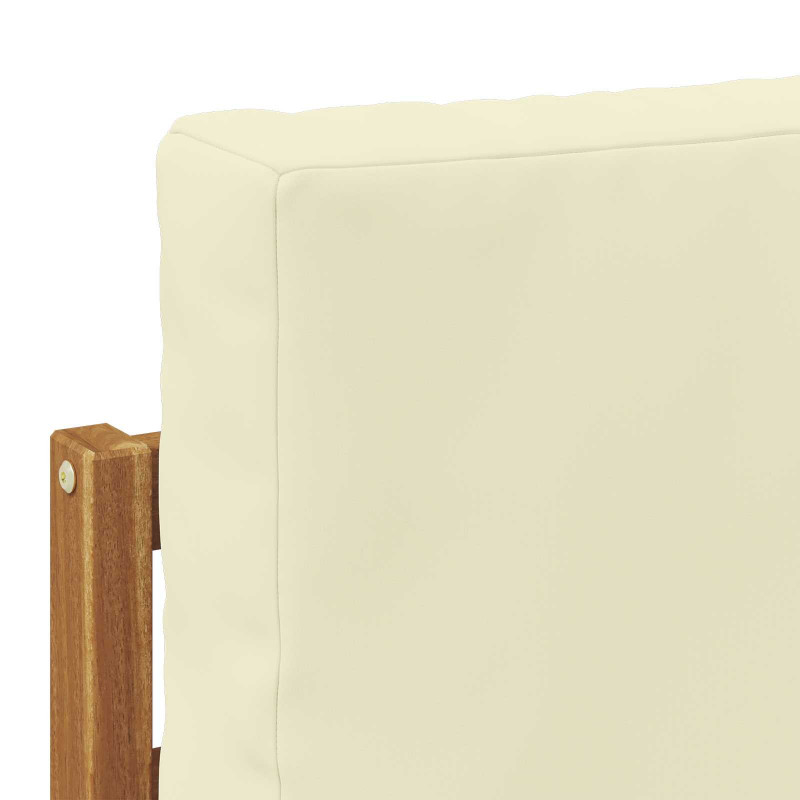Środkowa sofa ogrodowa Lite Drewno Akacji