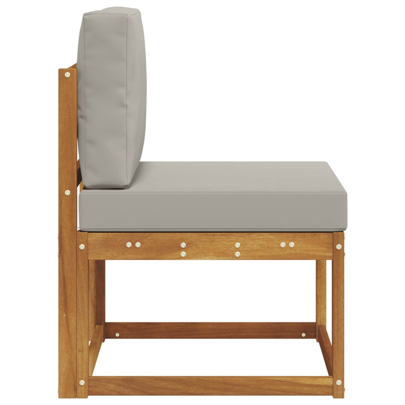 Środkowa sofa ogrodowa Lite Drewno Akacji