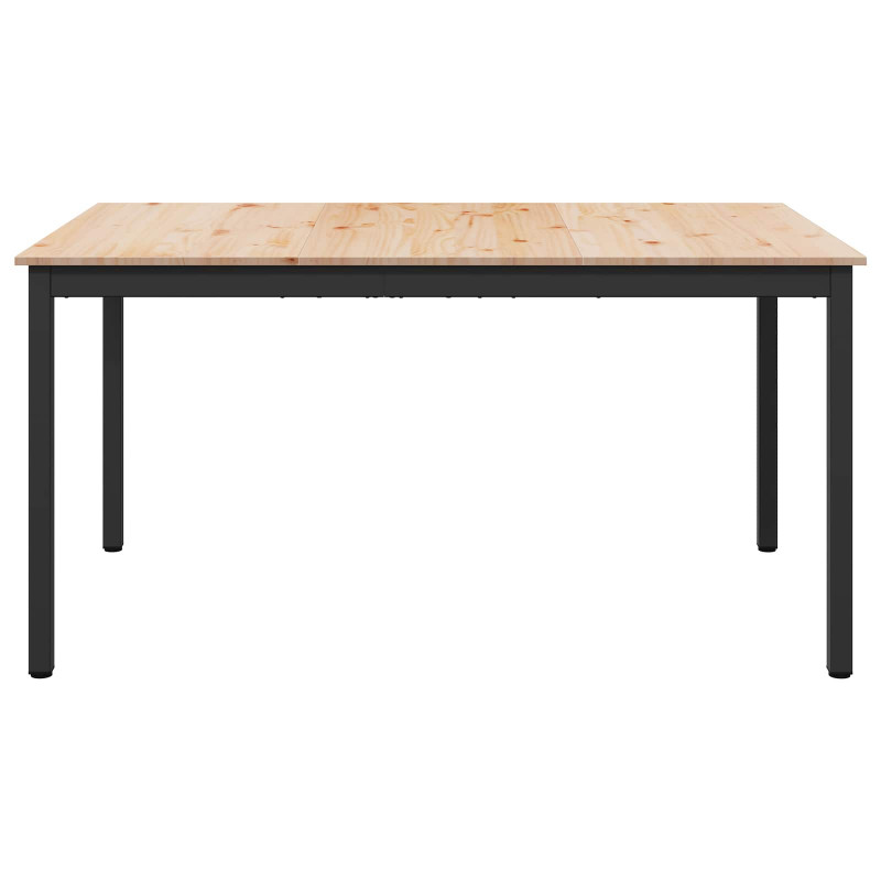 Stół jadalny Naturalny 140 x 80 x 75 cm Lite drewno sosnowe