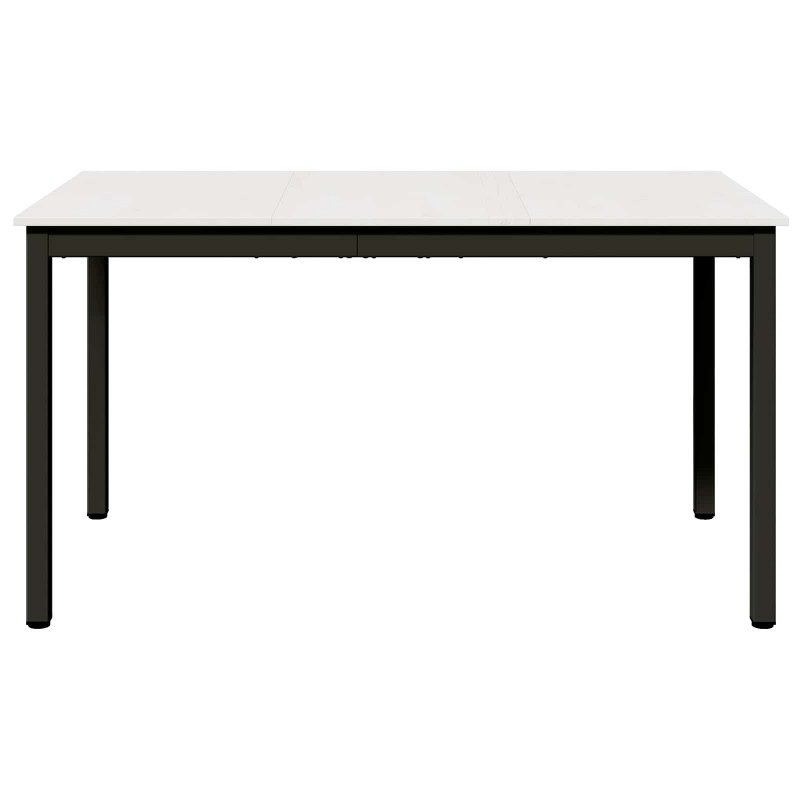 Stół jadalny Biały 140 x 80 x 75 cm Lite drewno sosnowe