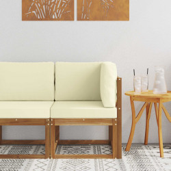 Sofa narożna na zewnątrz Lite Drewno Akacji