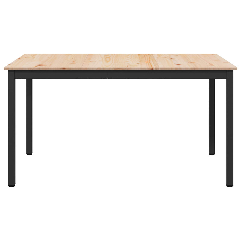 Stół jadalny Naturalny 150 x 90 x 75 cm Lite drewno sosnowe