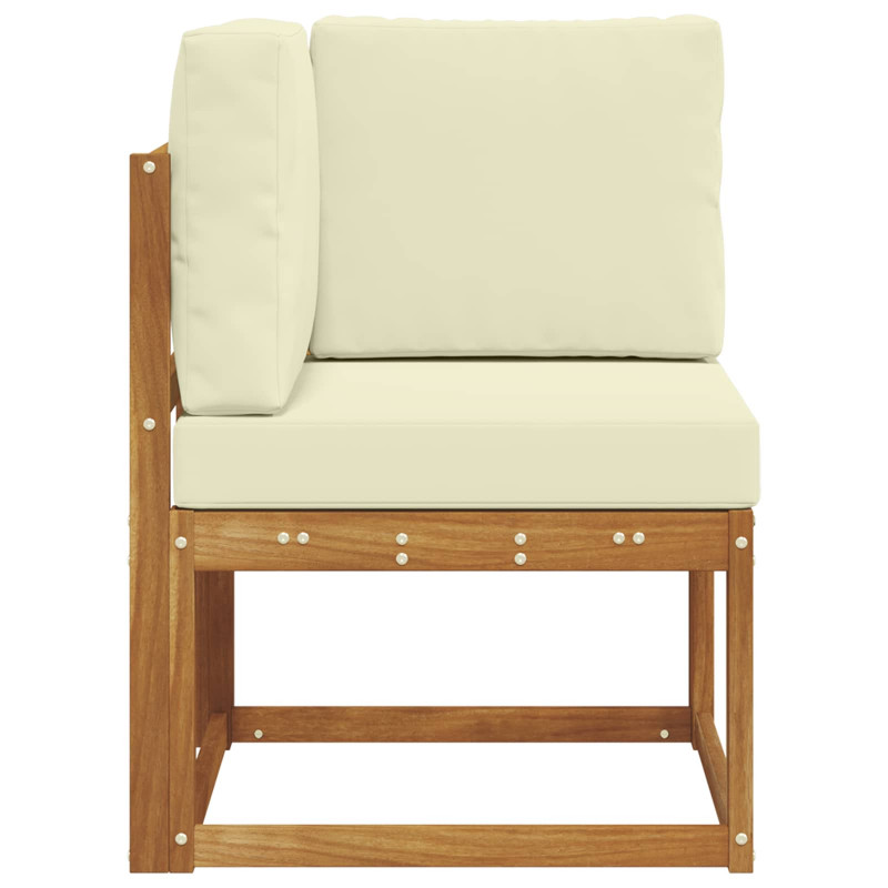 Sofa narożna na zewnątrz Lite Drewno Akacji