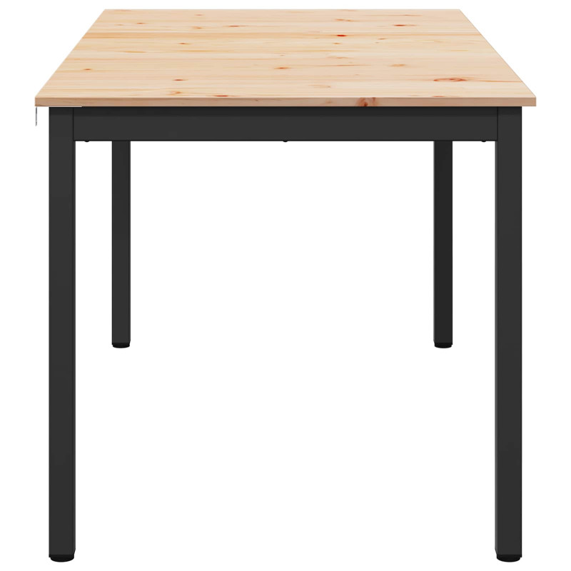 Stół jadalny Naturalny 150 x 90 x 75 cm Lite drewno sosnowe