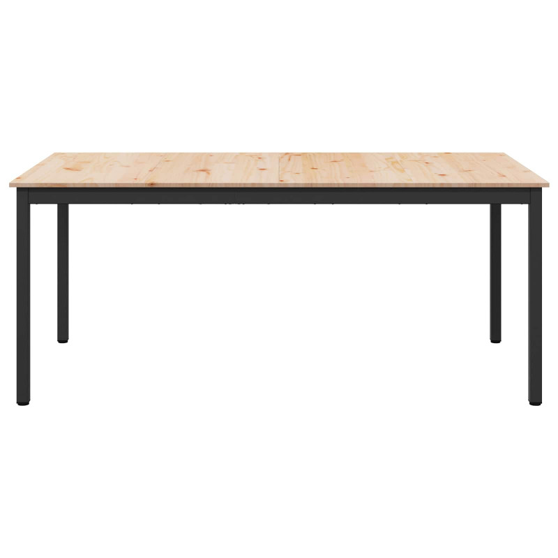 Stół jadalny Naturalny 180 x 90 x 75 cm Lite drewno sosnowe