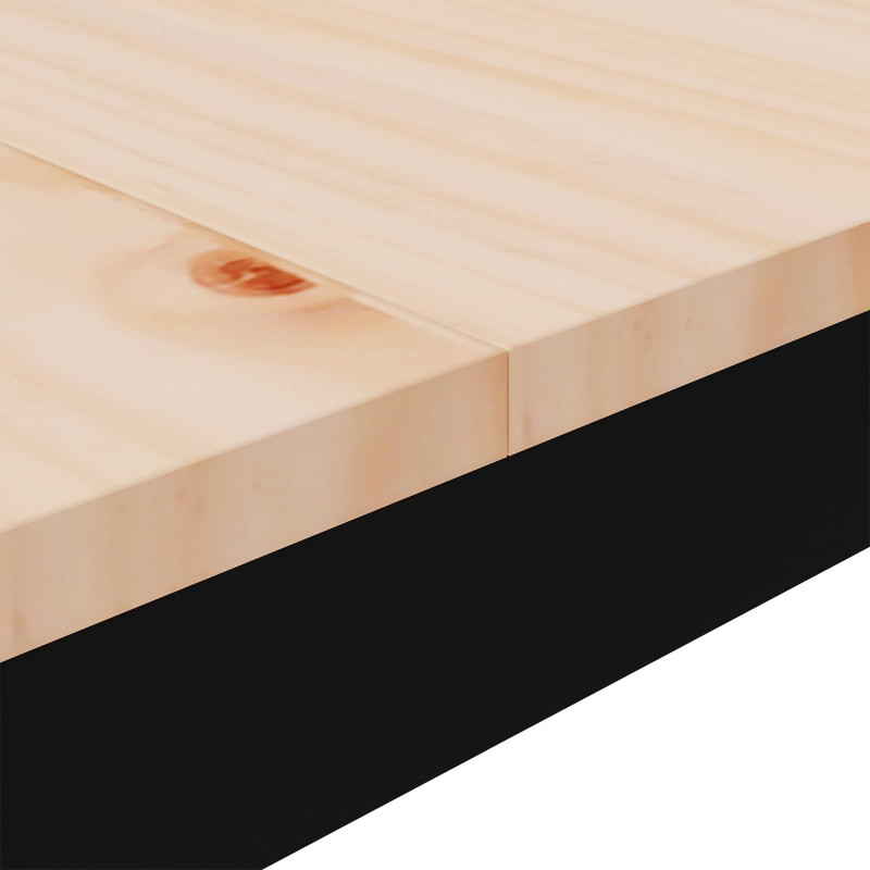 Stół jadalny Naturalny 180 x 90 x 75 cm Lite drewno sosnowe