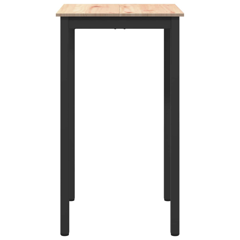 Stół barowy Naturalny 60 x 60 x 105 cm Lite drewno sosnowe
